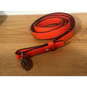 Bright Orange Replacement Adjustable Crossbody Handbag Strap EUC